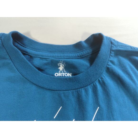 ORTON Women’s XS Graphic “Salty” Umbrella Cartoon Tee 60% Cotton 40% Polyester - Picture 7 of 8